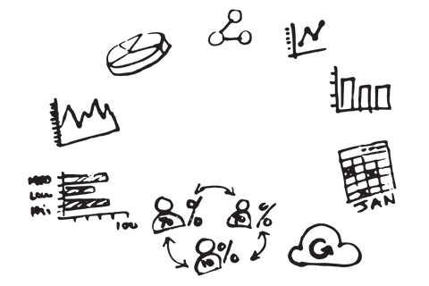 transparent circular business icon set for data solutions - Download Free Stock Videos Pikwizard.com
