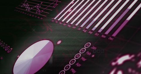 Digital Data Visualization with Futuristic Tech Interface - Download Free Stock Images Pikwizard.com