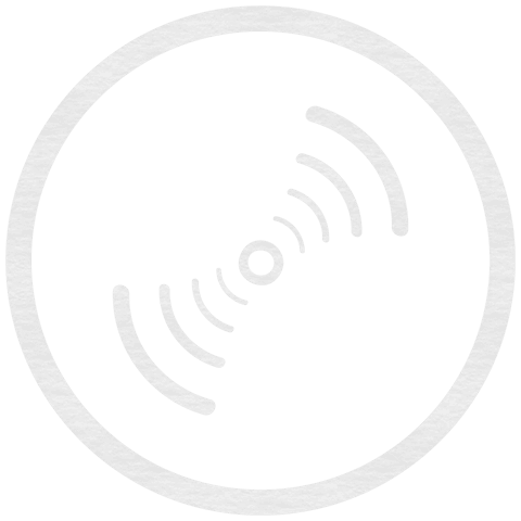 white circular sound wave symbol on transparent background - Download Free Stock Videos Pikwizard.com