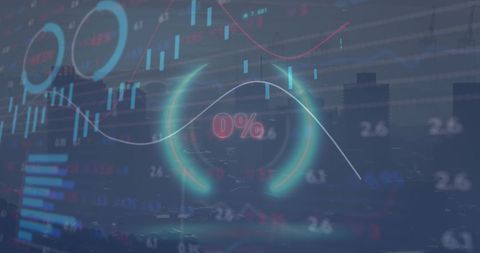 Stock Market Financial Data with Zero Percent Increase Highlight - Download Free Stock Images Pikwizard.com
