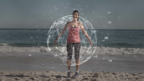 Fitness Technology in Beautiful Seaside Setting