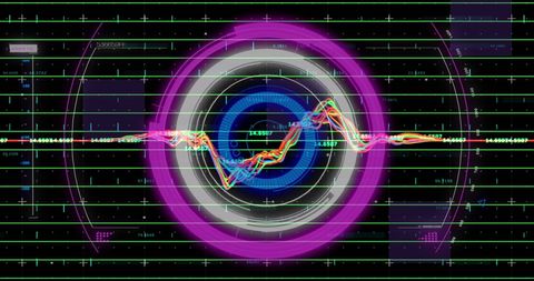 Financial Data Analysis with Futuristic Digital Interface - Download Free Stock Images Pikwizard.com