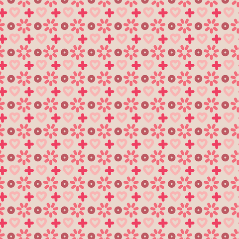 Seamless Pink Symbol Pattern on Transparent Background - Download Free Stock Videos Pikwizard.com