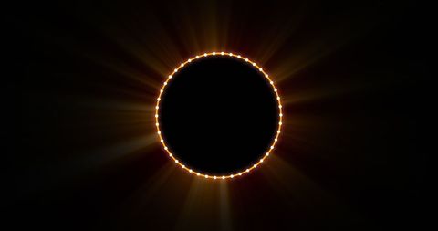Digital Glowing Circle with Dotted Luminescent Aura - Download Free Stock Images Pikwizard.com