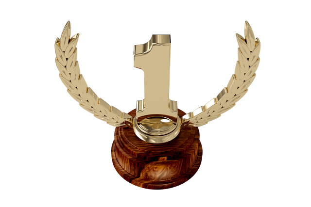 Shiny Gold and Wood 1st Place Trophy on Transparent Background - Download Free Stock Videos Pikwizard.com