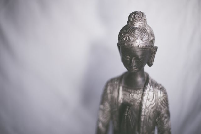 Intricately Detailed Statue of Meditating Buddha - Download Free Stock Photos Pikwizard.com