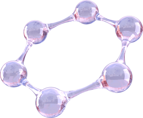 Transparent Molecular Structure Ring with Glossy Surface - Download Free Stock Videos Pikwizard.com