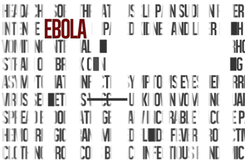 ebola text with random letters on transparent background - Download Free Stock Videos Pikwizard.com