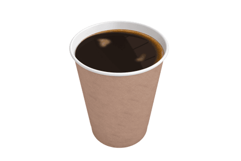 takeaway coffee cup on transparent background with hot fresh coffee - Download Free Stock Videos Pikwizard.com