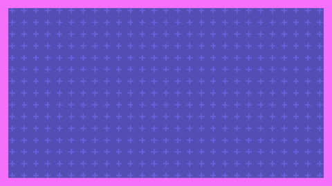 Seamless Violet Pattern with Rotating Crosses and Pink Border
