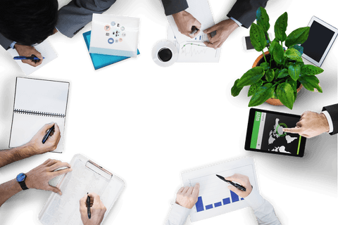 transparent background hands collaborating on office tasks - Download Free Stock Videos Pikwizard.com