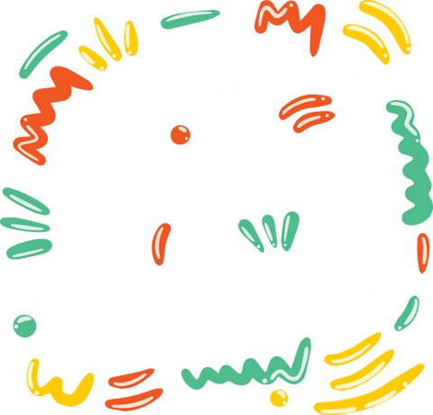 Colorful calligraphy best grandparents on transparent background