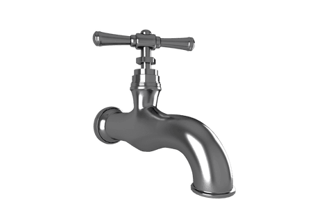 silver valve tap on transparent background for isolated designs - Download Free Stock Videos Pikwizard.com