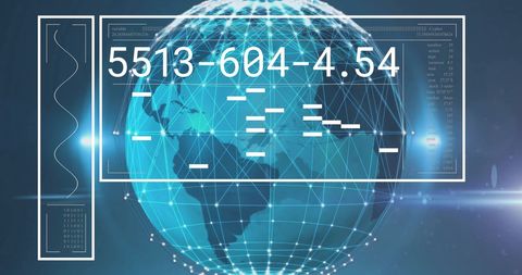 Innovative Digital Interface Data Mapping on Global Scale - Download Free Stock Images Pikwizard.com