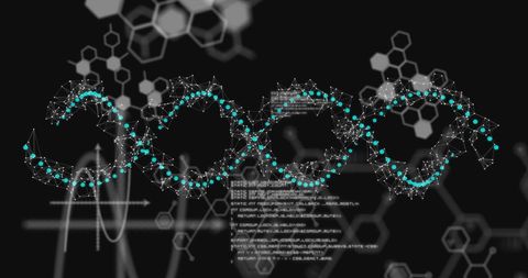Digital DNA Strand with Data Processing
