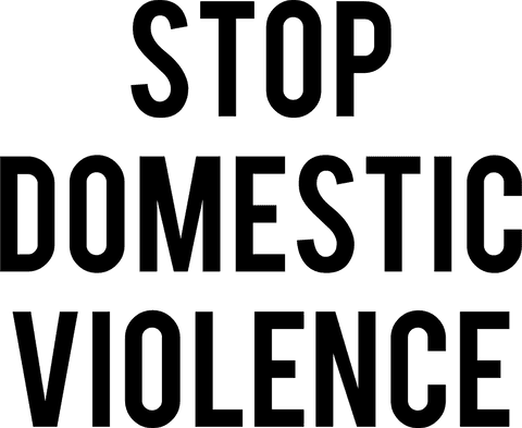 Stop Domestic Violence Text on Transparent Background - Download Free Stock Videos Pikwizard.com
