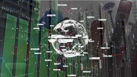 Global Finance Technology Visualization with Graphs and Data