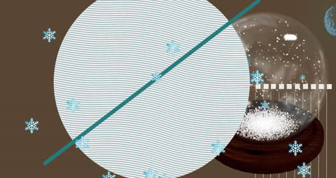 Abstract Technology Animation with Global Theme