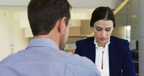 Serious Corporate Discussion Between Business Professionals - Download Free Stock Images Pikwizard.com