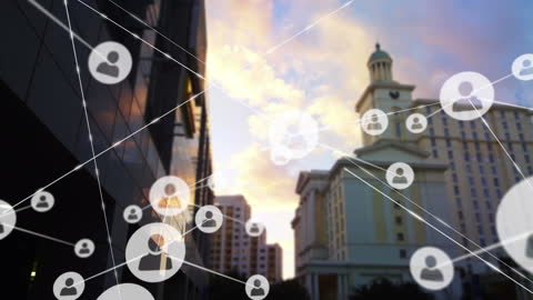 Global Connectivity Concept over Urban Skyline