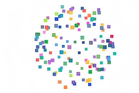 Transparent Network of Digital Media and Social Icons Illustration - Download Free Stock Videos Pikwizard.com