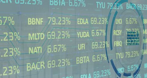 Global Financial Data Processing Over Digital Grid - Download Free Stock Images Pikwizard.com