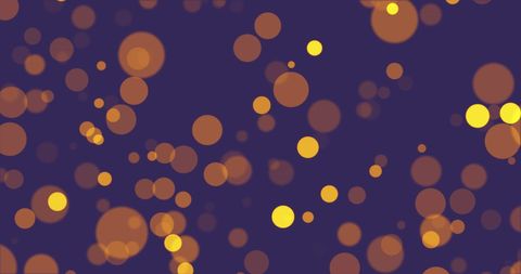 Vibrant Yellow Bokeh Circles on Purple Background - Download Free Stock Images Pikwizard.com