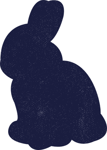 vintage style transparent rabbit silhouette - Download Free Stock Videos Pikwizard.com