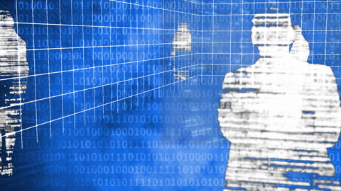 Virtual Business Networking and Data Exchange Concept