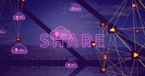 Social Media Data Sharing and Network Connectivity