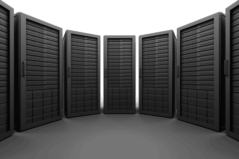 transparent half-circle server racks illustration - Download Free Stock Videos Pikwizard.com