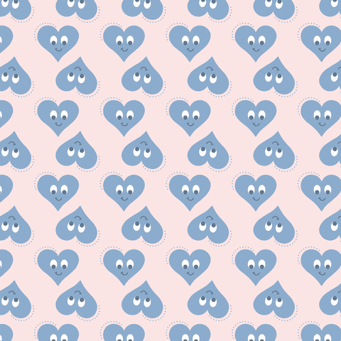 Seamless Heart Pattern Transparent Background with Happy Expressions - Download Free Stock Videos Pikwizard.com