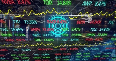 Digital Data Analysis of Stock Market Trends - Download Free Stock Images Pikwizard.com