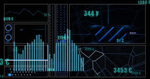 Abstract Financial Data Analysis and Global Economy Representation