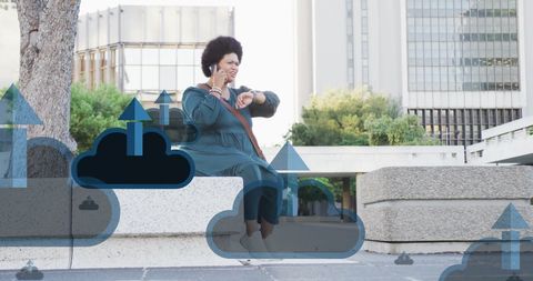 Modern Smartphone Connectivity and Cloud Computing in Urban Environment