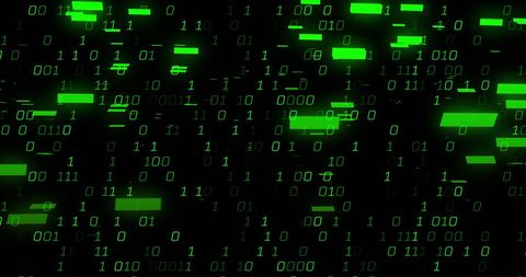 Abstract Green Binary Code with Digital Effects - Download Free Stock Images Pikwizard.com