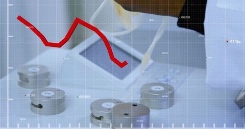 Analyzing Data in Healthcare with Declining Graph Overlay
