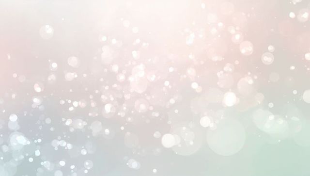Shimmering Pastel Bokeh Lights Floating Over Soft Gradient for Wedding and Holiday Design