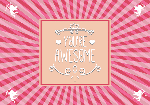 transparent valentine's day card with awesome message design - Download Free Stock Videos Pikwizard.com