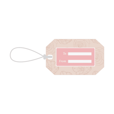 Digital Pink Gift Tag with Transparent Background for Celebrations - Download Free Stock Videos Pikwizard.com