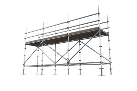 transparent industrial scaffolding illustration on white background - Download Free Stock Videos Pikwizard.com