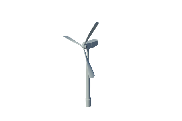 Transparent Isolated Wind Turbine on Clean Background - Download Free Stock Videos Pikwizard.com