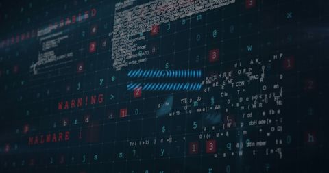 Digital Cybersecurity Interface with Data Processing and Fingerprint - Download Free Stock Images Pikwizard.com