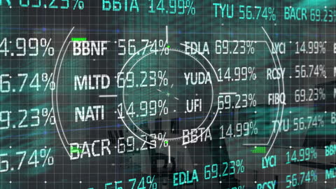 Dynamic Financial Data Animation for Global Business Analysis
