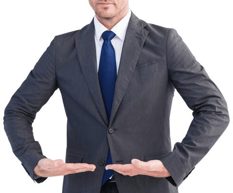 Transparent Businessman Gesture Presenting Concepts at Odgy - Download Free Stock Videos Pikwizard.com