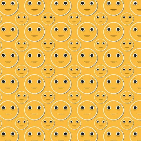 seamless transparent background pattern with neutral faces - Download Free Stock Videos Pikwizard.com