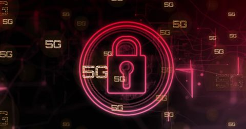 5G Security and Global Networking Concepts in Digital Design - Download Free Stock Images Pikwizard.com