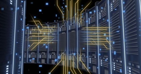 Futuristic data processing over digital server network