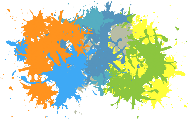 Colorful Paint Splatters Isolated on Transparent Background - Download Free Stock Videos Pikwizard.com