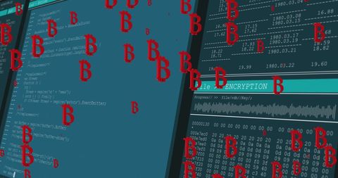 cryptocurrency blockchain security features digital display - Download Free Stock Images Pikwizard.com